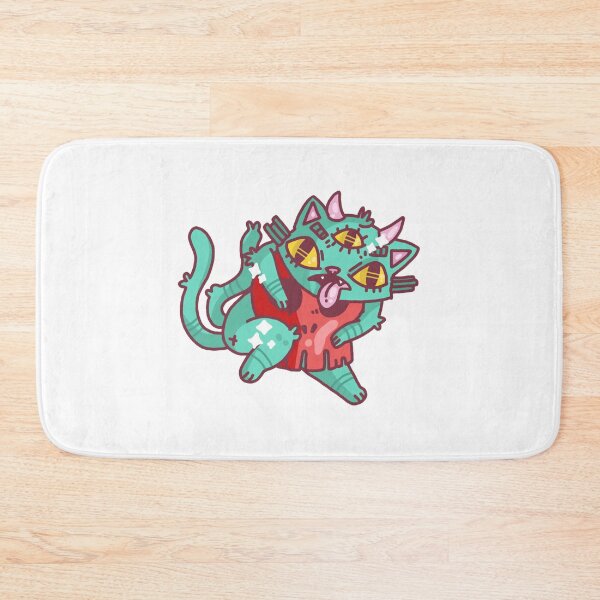 Item preview, Demon Kitty Funny Pastel Goth Three Eyed Cat Graphic designed and sold by PocketBlossome.