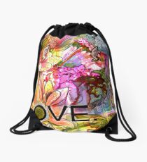 LOVE. Drawstring Bag