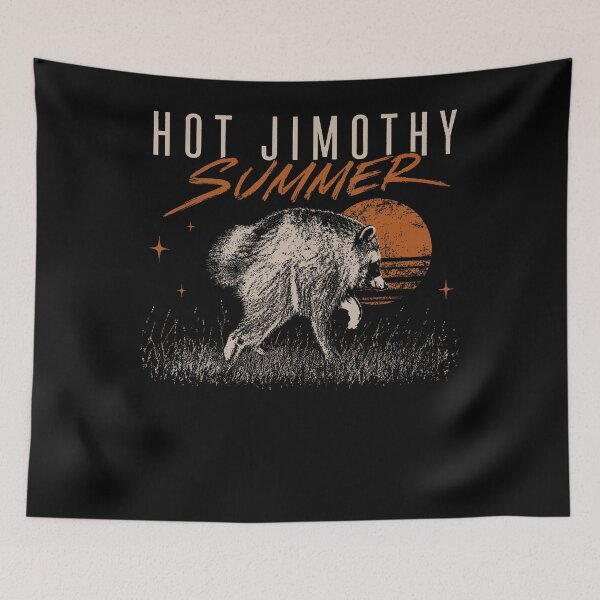 Item preview, Hot Jimothy Summer Seattle Raccoon Meme Feral Legend designed and sold by Apparel-Vortex.