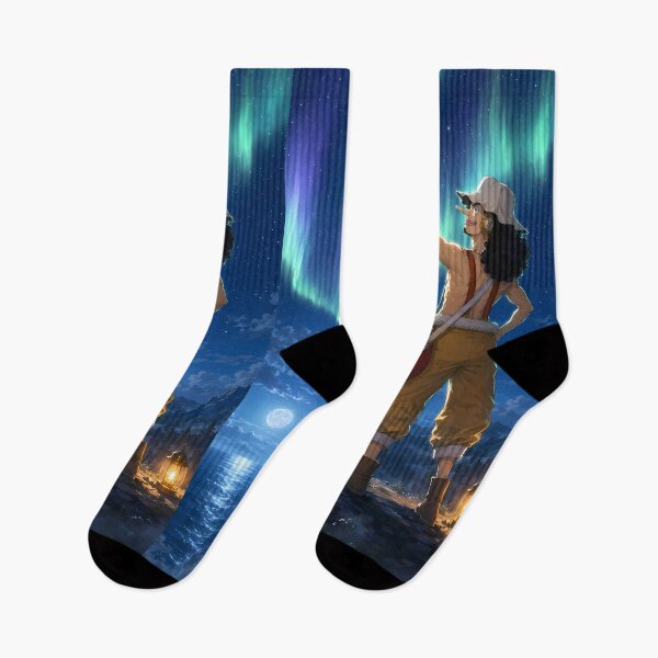 Item preview, Usopp One Piece Aurora Cliff Adventure designed and sold by Dashsopaner.