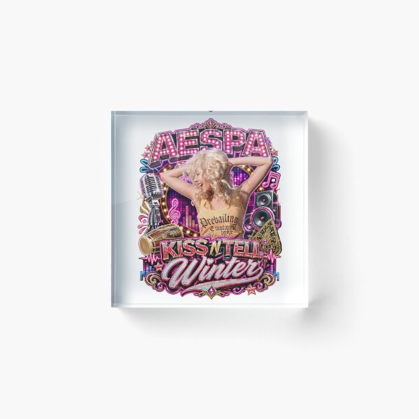 Item preview, Winter aespa vintage amusement park night light art designed and sold by Valereekmerch.