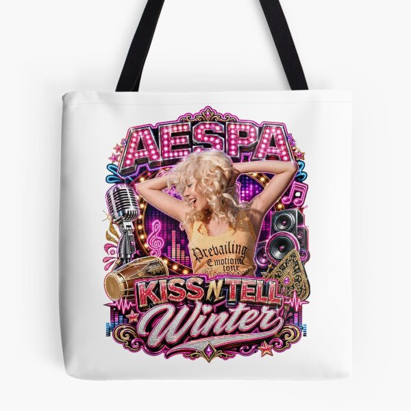 Item preview, Winter aespa vintage amusement park night light art designed and sold by Valereekmerch.