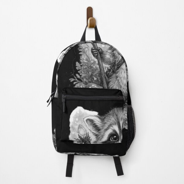 Item preview, Cute Woodland Raccoon Explorer | Forest Animal Illustration designed and sold by JKDJ.