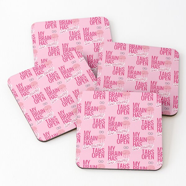 Item preview, My Brain Has Too Many Tabs Open Funny Mental Overload designed and sold by Artemis & Woven Collective.