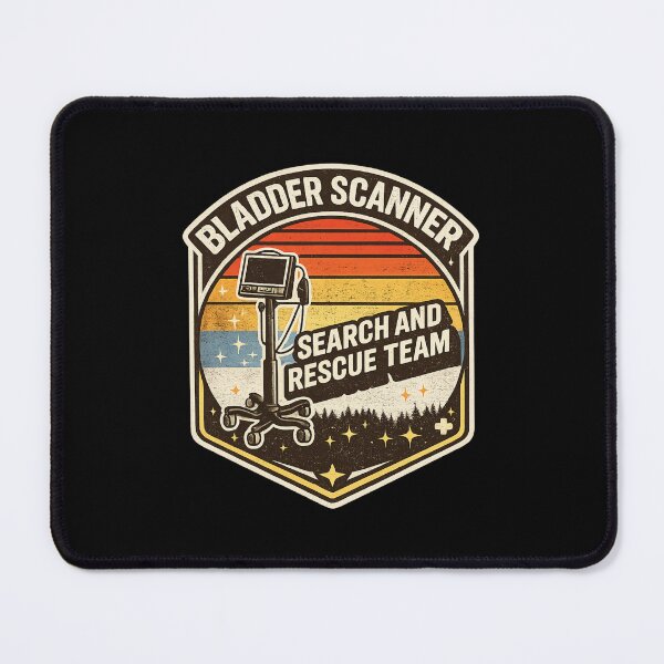 Item preview, Funny Nurse Bladder Scanner Search Team designed and sold by MaskedTarget.