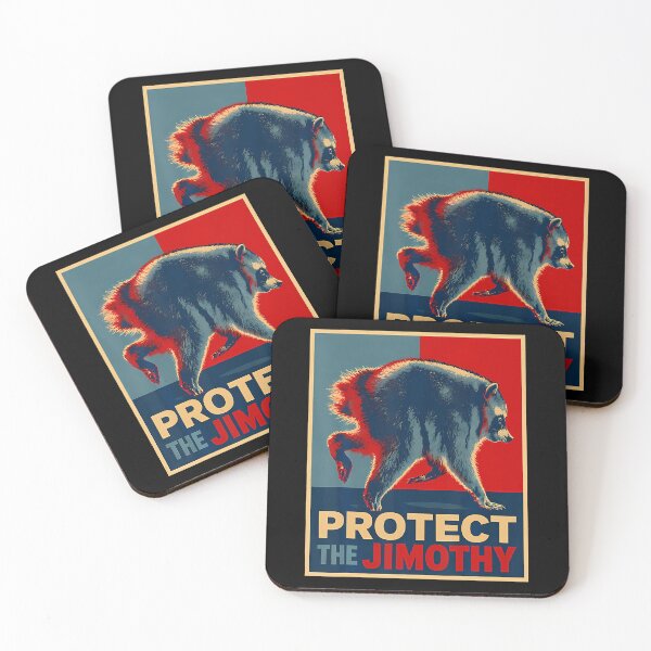 Item preview, Retro Protect The Jimothy Raccoon designed and sold by Apparel-Vortex.
