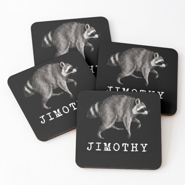 Item preview, Stay Weird Funny Timothy Raccoon Team Jimothy Raccoon Meme designed and sold by Apparel-Vortex.