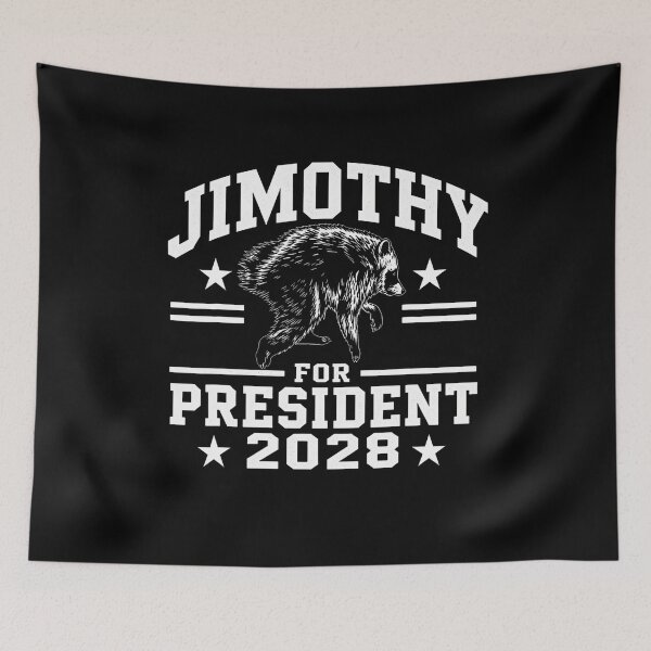 Item preview, Jimothy For President Usa 2028 Viral Raccoon designed and sold by Apparel-Vortex.