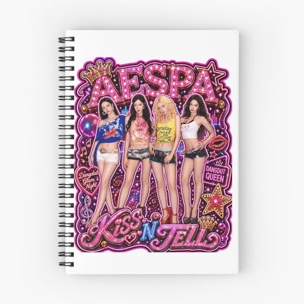 Item preview,  aespa retro amusement park carousel night OT4 group poster designed and sold by Valereekmerch.