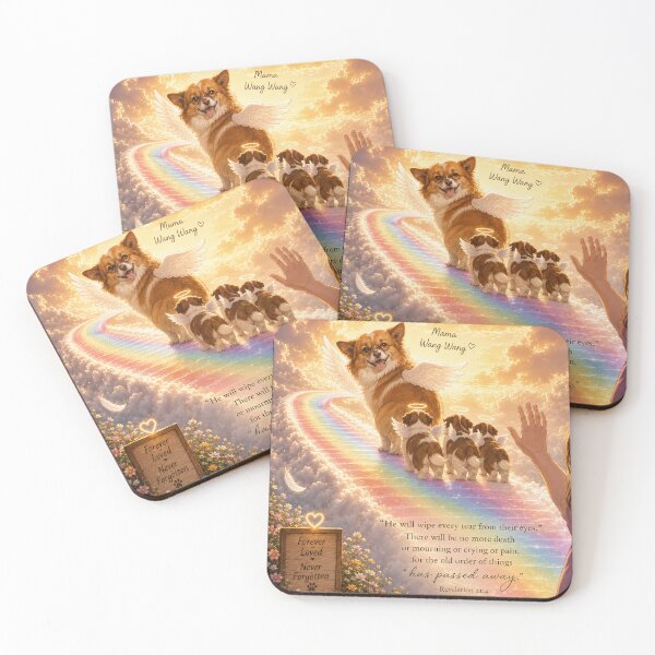 Item preview, Justice for Wangwang “Mama Wang Wang Rainbow Bridge” Angel Memorial Gift designed and sold by CanvasFuse.