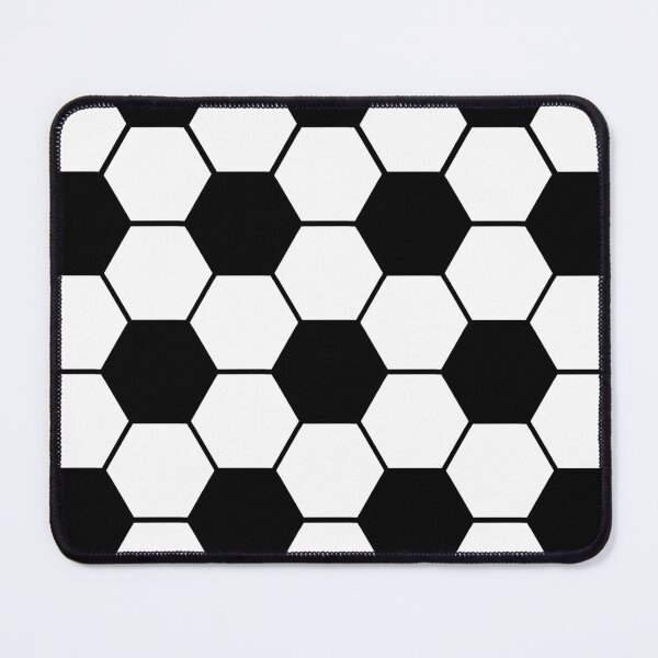 Item preview, Black Soccer Ball Pattern designed and sold by AshlinkaArt.