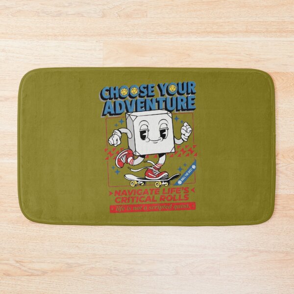 Item preview, Choose Your Adventure Retro Dice Skater Typography designed and sold by My-Hoodies.