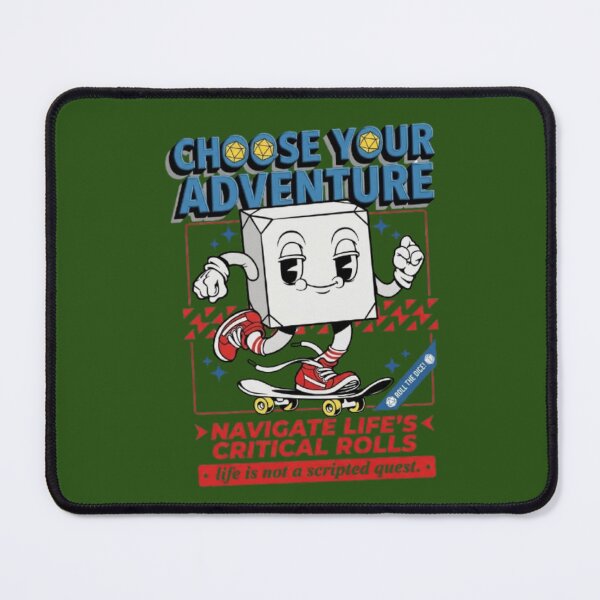 Item preview, Choose Your Adventure Retro Dice Skater Typography designed and sold by My-Hoodies.