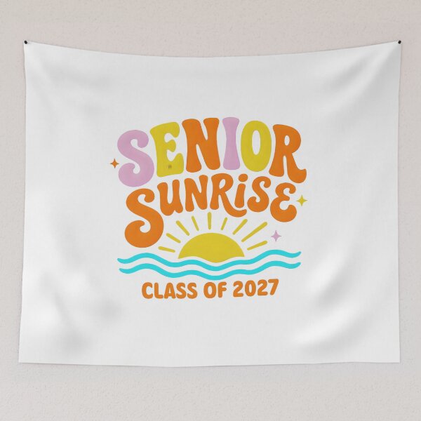 Item preview, Senior Sunrise 2027 Shirt, Class of 2027 Graduation Graphic Tee, Beach Sunrise Senior Trip Shirt, High School Senior Gift, Comfort Colors designed and sold by Xtusdior.