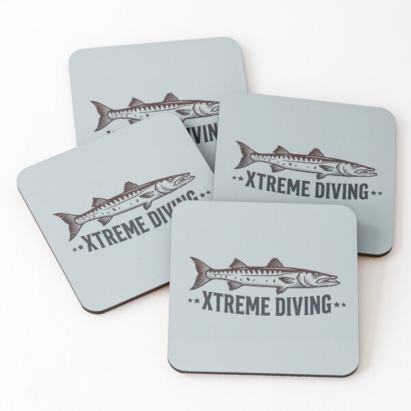 Item preview, Vintage Barracuda Xtreme Diving Scuba Ocean Adventure designed and sold by KiwiRider.