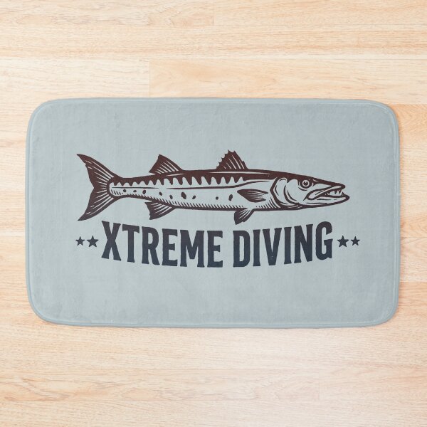 Item preview, Vintage Barracuda Xtreme Diving Scuba Ocean Adventure designed and sold by KiwiRider.
