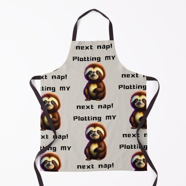 Item preview, Plotting My Next Nap Cute Sloth Funny Napping Quote designed and sold by Artemis & Woven Collective.