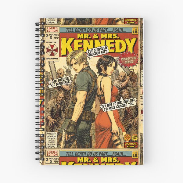 Item preview, Mr. & Mrs. Kennedy Vintage Retro Comic Cover Art designed and sold by Back2Collage.