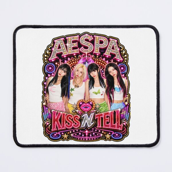 Item preview, aespa vintage theme park carousel horse group art print designed and sold by Valereekmerch.