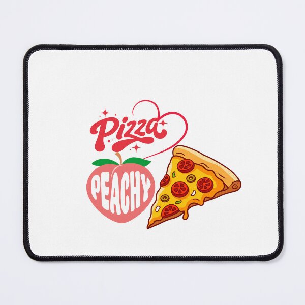 Item preview, Peach Love Pizza Cute Kawaii Food Lover T-Shirt designed and sold by shahrone.