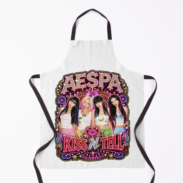 Item preview, aespa vintage theme park carousel horse group art print designed and sold by Valereekmerch.