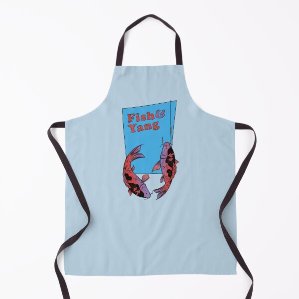 Item preview, Fish and Yang Funny Fishing Koi Fish Yin Yang Pun designed and sold by KiwiRider.