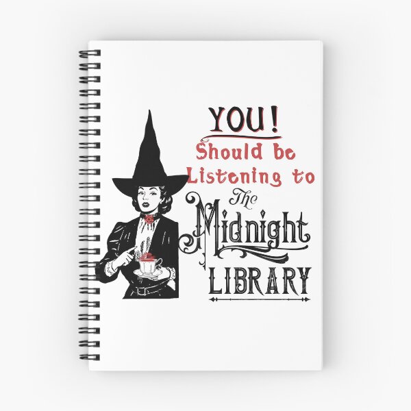 Item preview, You!  Should be Listening to The Midnight Library   designed and sold by The Midnight Market.