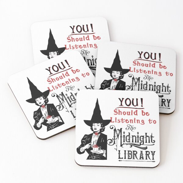 Item preview, You!  Should be Listening to The Midnight Library   designed and sold by The Midnight Market.