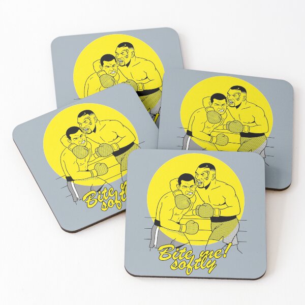 Item preview, Funny Boxing Ear Bite Parody Pop Culture Sports Humor designed and sold by KiwiRider.
