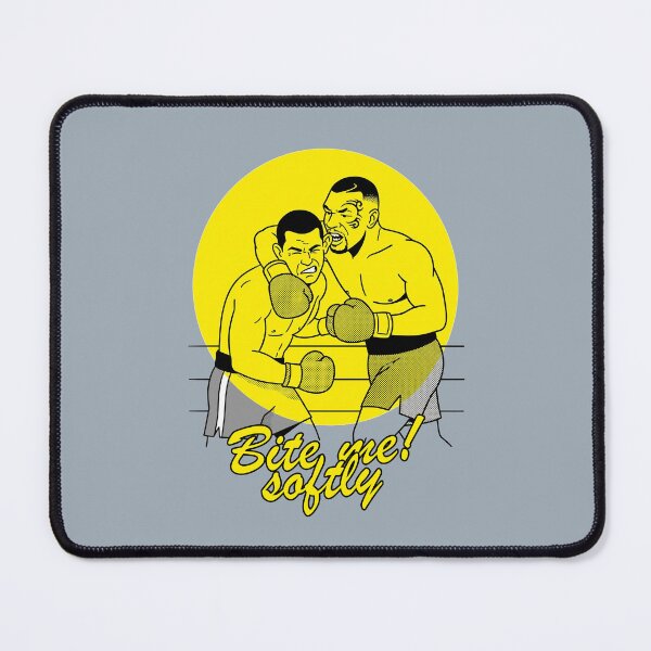 Item preview, Funny Boxing Ear Bite Parody Pop Culture Sports Humor designed and sold by KiwiRider.