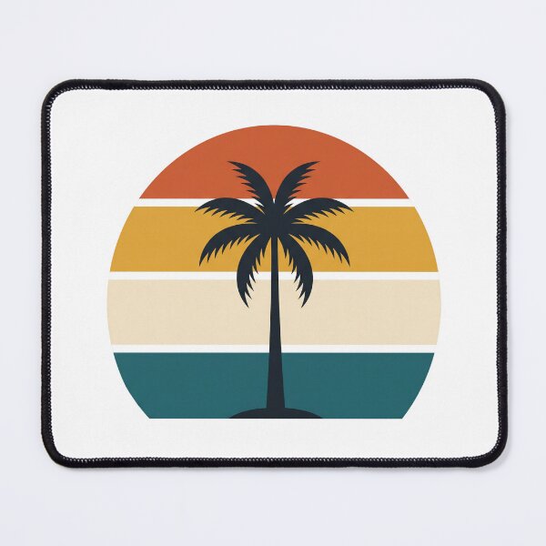 Item preview, Vintage 70s Retro Sunset Palm Tree designed and sold by pattman.