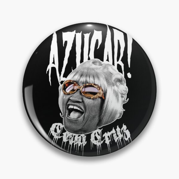 Item preview, Celia Cruz Azucar Metal Style Portrait designed and sold by Balggonech.