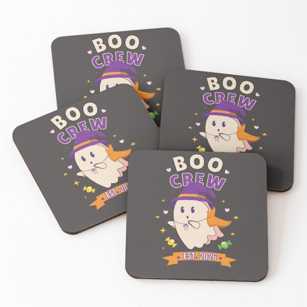 Item preview, Boo Crew Cute Halloween Ghost | Kawaii Spooky Season EST. 2026 designed and sold by jananinaveen.