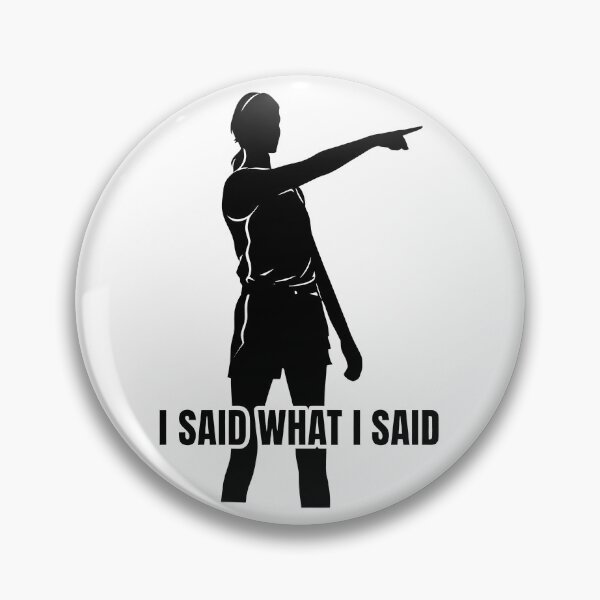 Item preview, Caitlin Clark I Said What I Said designed and sold by oliviamaer.