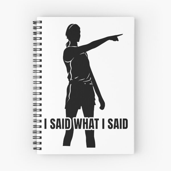 Item preview, Caitlin Clark I Said What I Said designed and sold by oliviamaer.