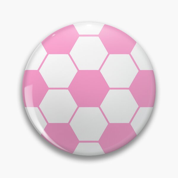 Item preview, Pink Soccer Ball Pattern designed and sold by AshlinkaArt.