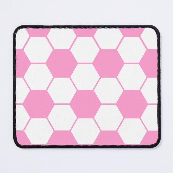 Item preview, Pink Soccer Ball Pattern designed and sold by AshlinkaArt.