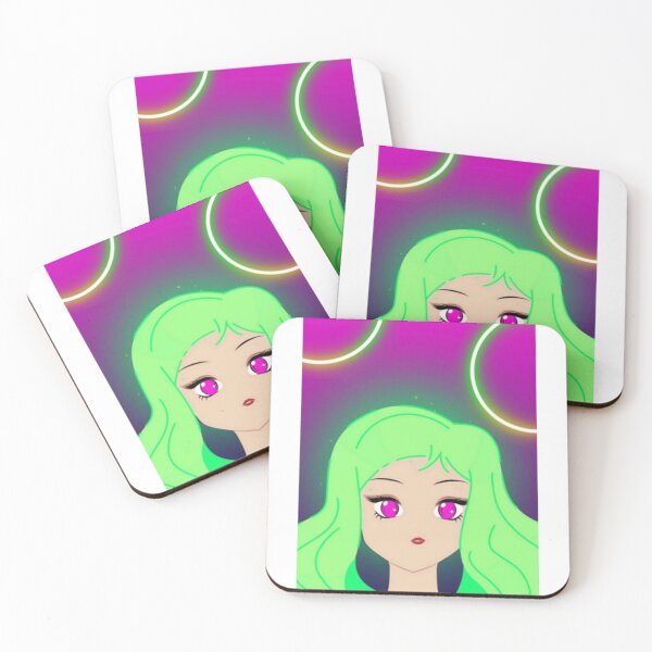 Item preview, Neon Green Pop Art Portrait designed and sold by NolanhartArts.
