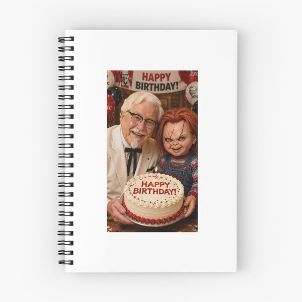 Item preview, Colonel sanders kfc chucky horror movie film happy birthday funny meme memes parody designed and sold by CheeseBlueprint.