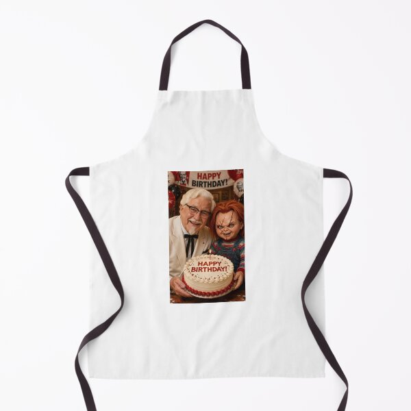 Item preview, Colonel sanders kfc chucky horror movie film happy birthday funny meme memes parody designed and sold by CheeseBlueprint.