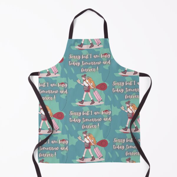 Item preview, Busy Travelling Today Tomorrow And Forever Cute Wanderlust Girl designed and sold by Artemis & Woven Collective.