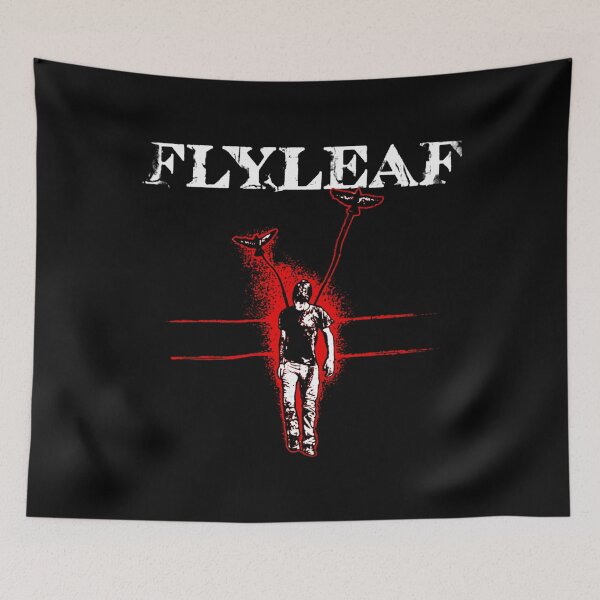 Item preview, flying man silhouette hard rock band designed and sold by QullArt.