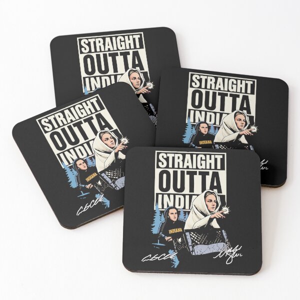 Item preview, Straight Outta Indiana Caitlin Clark Fever designed and sold by oliviamaer.