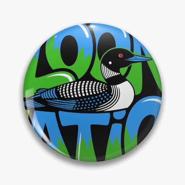 Artikelvorschau, Loonatic Lake Bird Colorful Nature Pun Design entworfen und verkauft von Brennankells32.