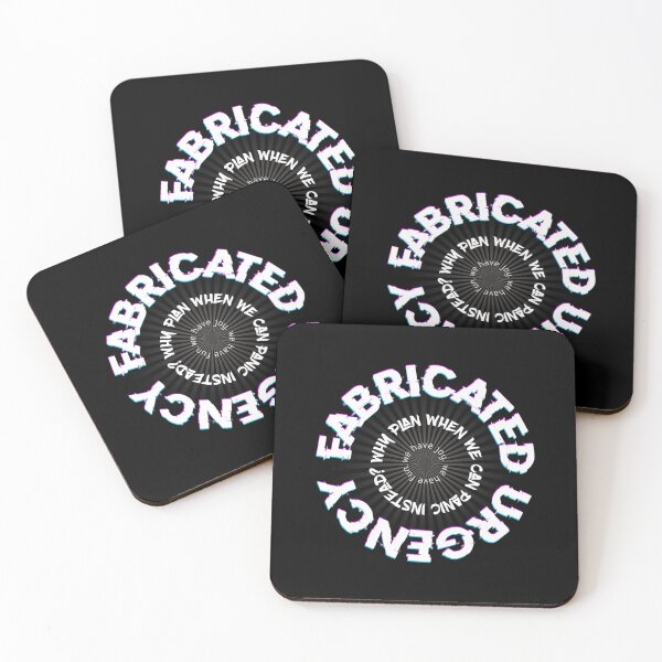 Item preview, fabricated urgency - circle logo designed and sold by QullArt.
