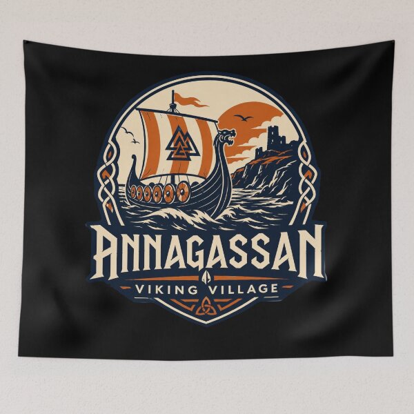 Item preview, Annagassan Viking Village, Ireland - Celtic Norse designed and sold by Myra365Art.