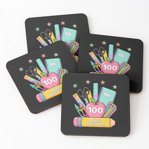Item preview, 100 Days Brighter Shirt | Happy 100th Day of School Teacher Shirt | Kindergarten Teacher Gift designed and sold by PalleteCreation.
