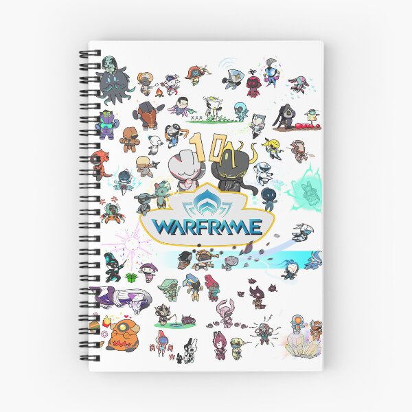 Item preview, 10th Anniversary warframe designed and sold by Gamlee.