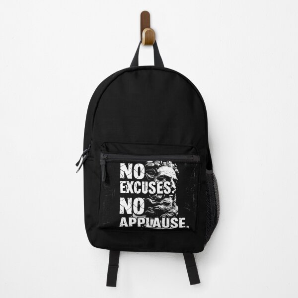 Item preview, NO EXCUSES. NO APPLAUSE Stoic Design designed and sold by StoicPillar.