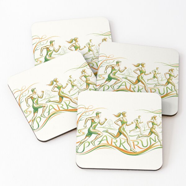 Item preview, Parkrun Dynamic Swirl Line Art Outdoor Runners 5k designed and sold by KiwiRider.